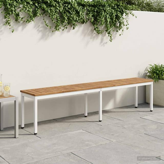 VidaXL Παγκάκι κήπου NAARDEN 201 x 35 x 45 εκ. Στερεό Ξύλο Ακακίας