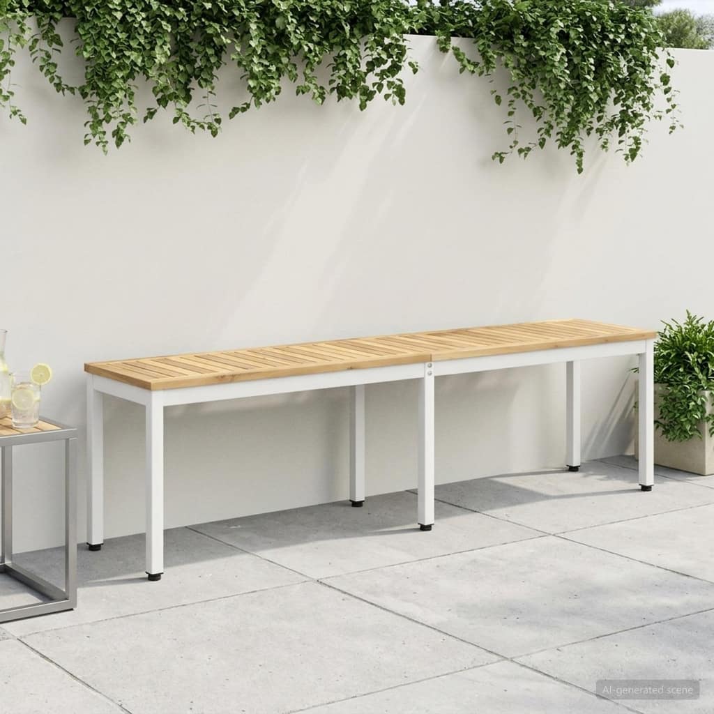 VidaXL Παγκάκι κήπου NAARDEN 161 x 35 x 45 εκ Στερεό Ξύλο Ακακίας