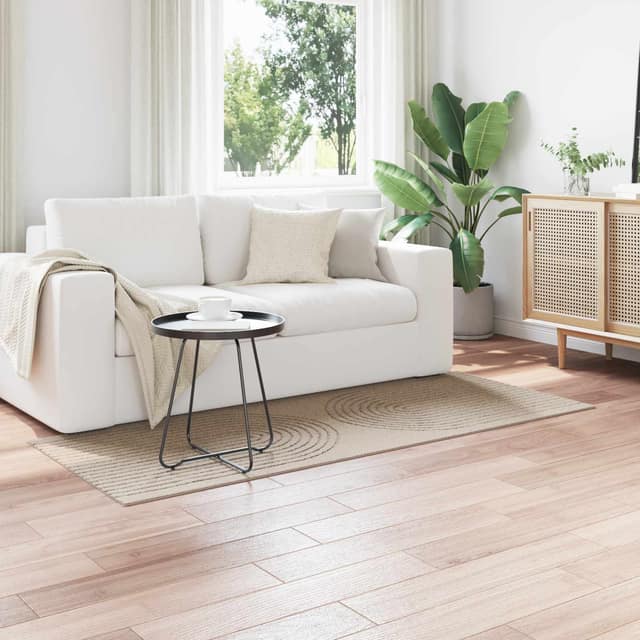 VidaXL Χαλί εσωτερικού χώρου GALATI Μπεζ 200 x 80 εκατοστά Πολυεστέρας