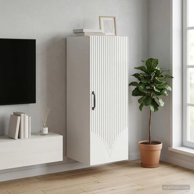 VidaXL Τοίχου Ντουλάπα 33 x 34,5 x 90 εκ Επεξεργασμένο Ξύλο