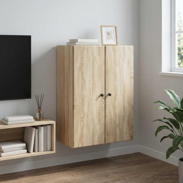 VidaXL Τοίχου Ντουλάπα 66 x 34,5 x 90 εκ Επεξεργασμένο Ξύλο