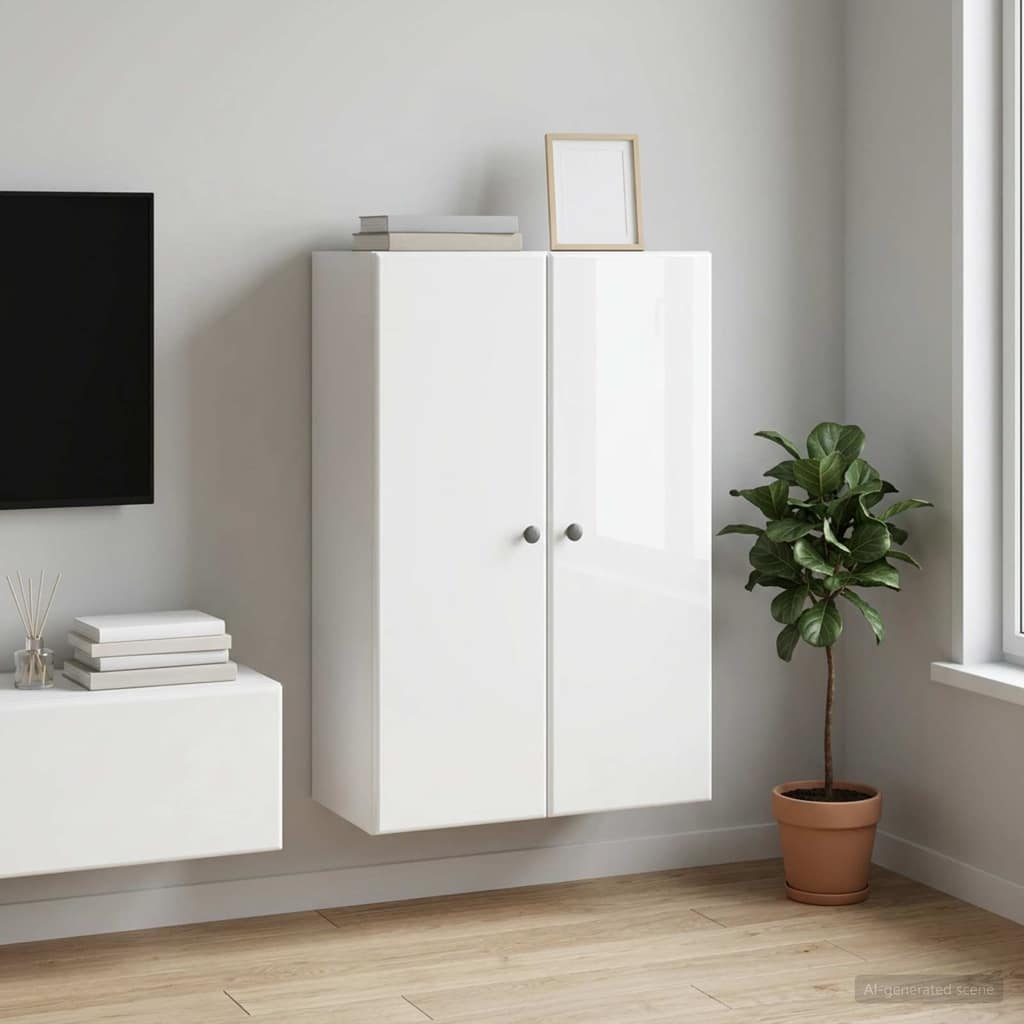 VidaXL Τοίχου Ντουλάπα 66 x 34,5 x 90 εκ Επεξεργασμένο Ξύλο
