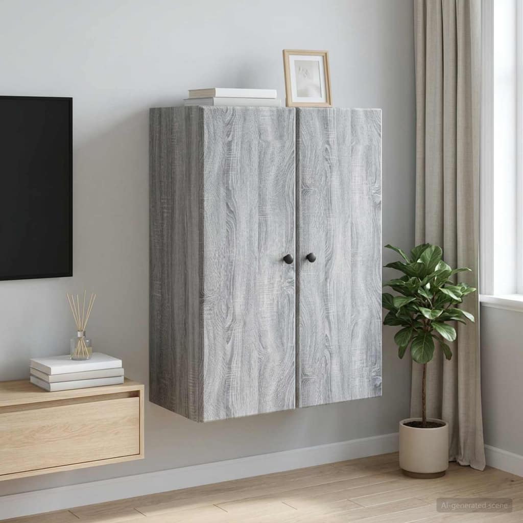 VidaXL Τοίχου Ντουλάπα 66 x 34,5 x 90 εκ Επεξεργασμένο Ξύλο