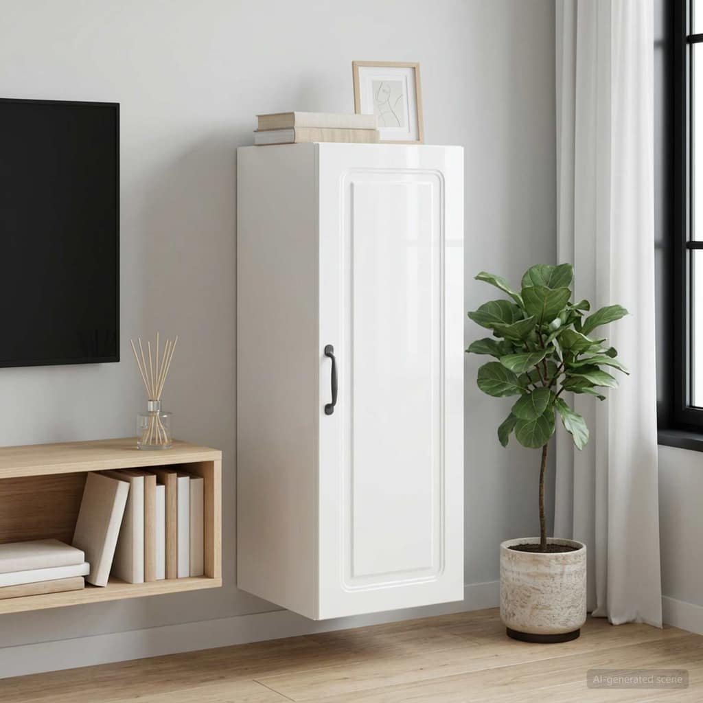 VidaXL Τοίχου Ντουλάπα 33 x 34,5 x 90 εκ Επεξεργασμένο Ξύλο