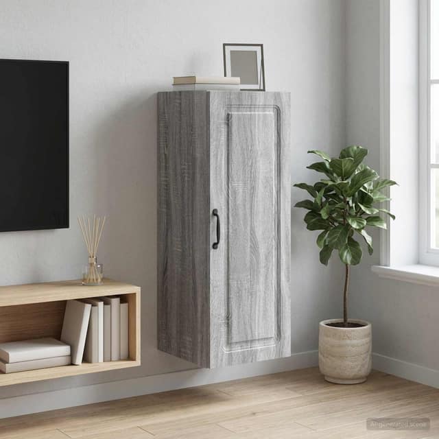 VidaXL Τοίχου Ντουλάπα 33 x 34,5 x 90 εκ Επεξεργασμένο Ξύλο