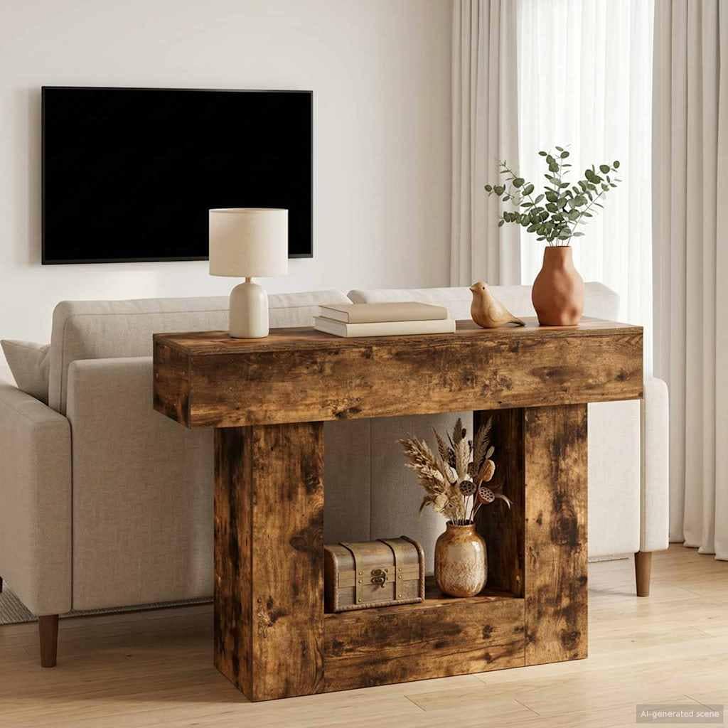 VidaXL Καπνιστή Δρυς 101 x 30 x 74 εκ