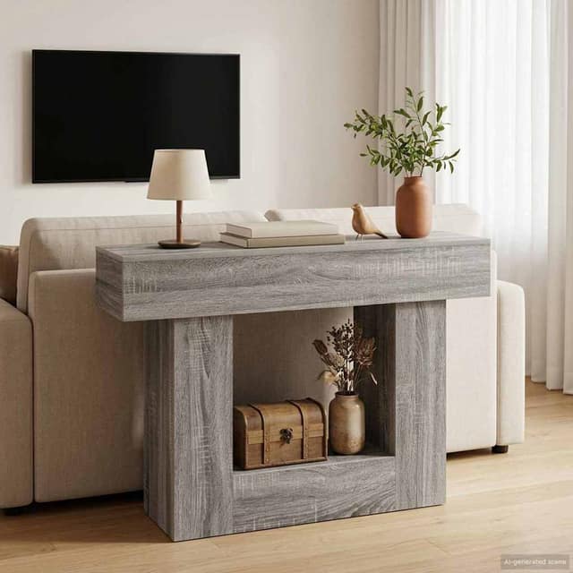 VidaXL Γκρι Σονομά 101 x 30 x 74 εκ