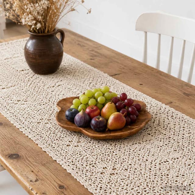 VidaXL Φρουτιέρα JEPARA Καφέ Τίκ Ø 40 cm Μασίφ ξύλο τικ