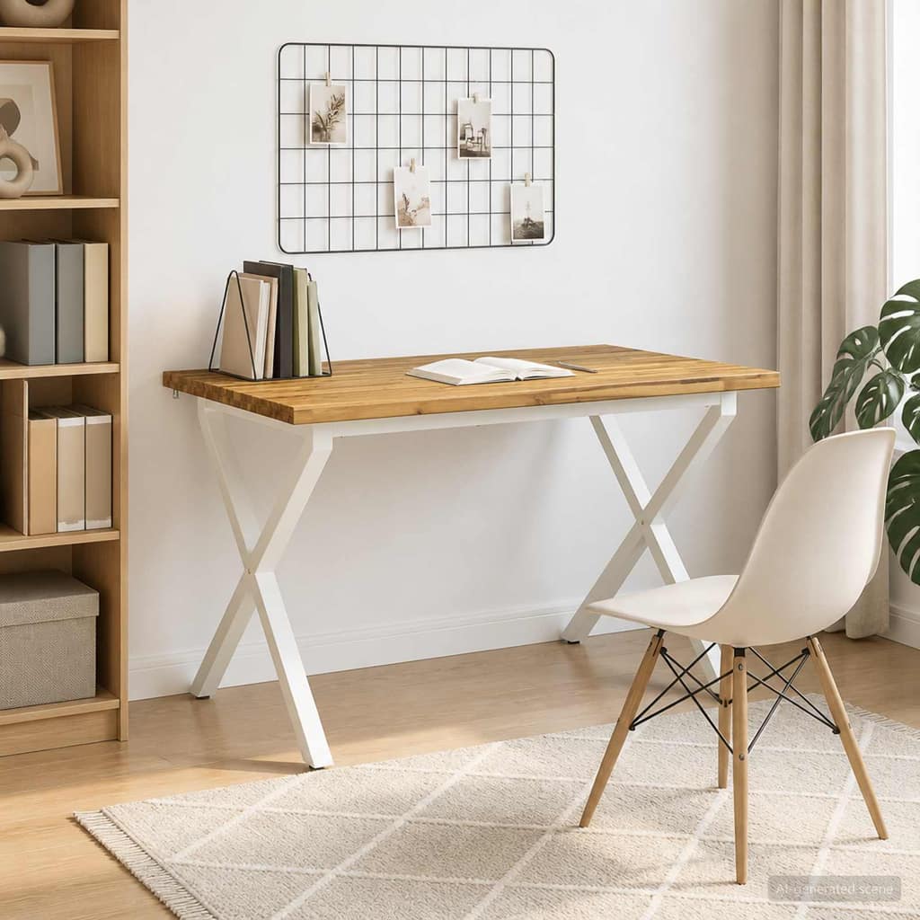 VidaXL Τραπέζι Φαγητού με Ζωντανό Χείλος 120 x 80 x 75 εκ.
