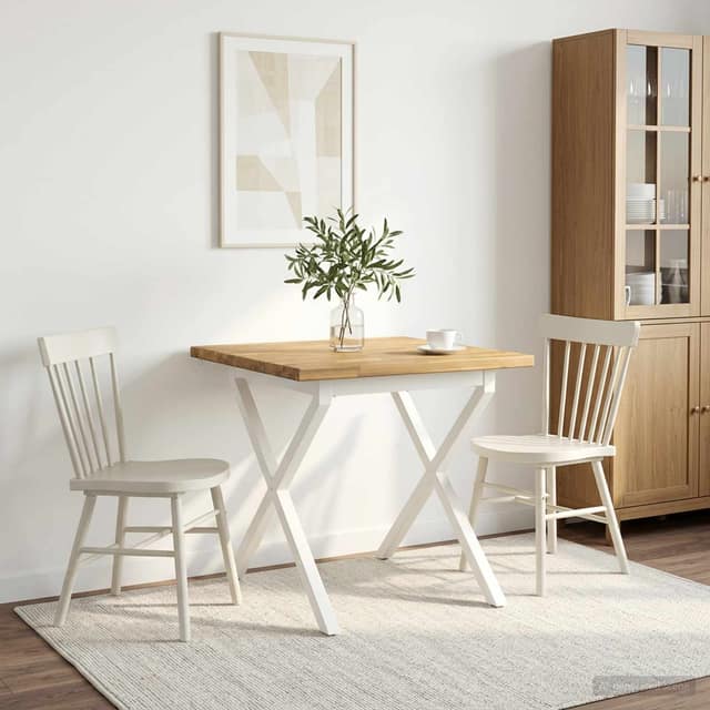 VidaXL Τετράγωνο Τραπέζι Φαγητού 70 x 70 x 75 cm Στερεό Ξύλο Ακακίας