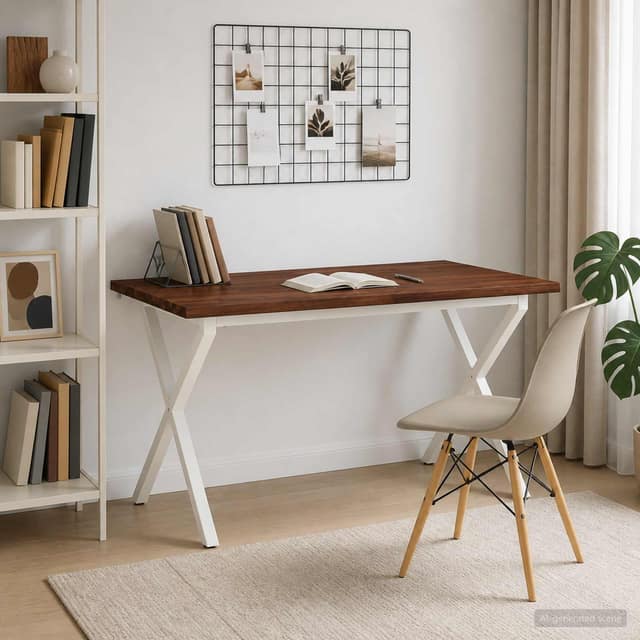 VidaXL Τραπέζι Φαγητού με Ζωντανό Χείλος 140 x 80 x 75 cm