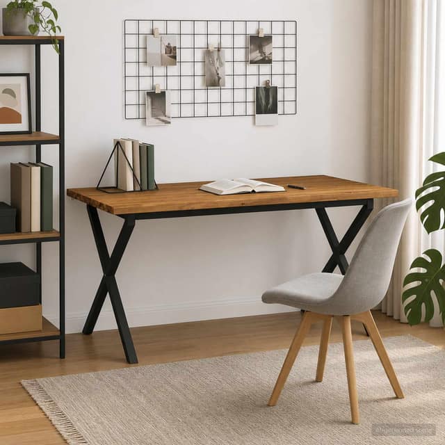 VidaXL Τραπέζι Φαγητού με Ζωντανό Χείλος 160 x 80 x 75 cm