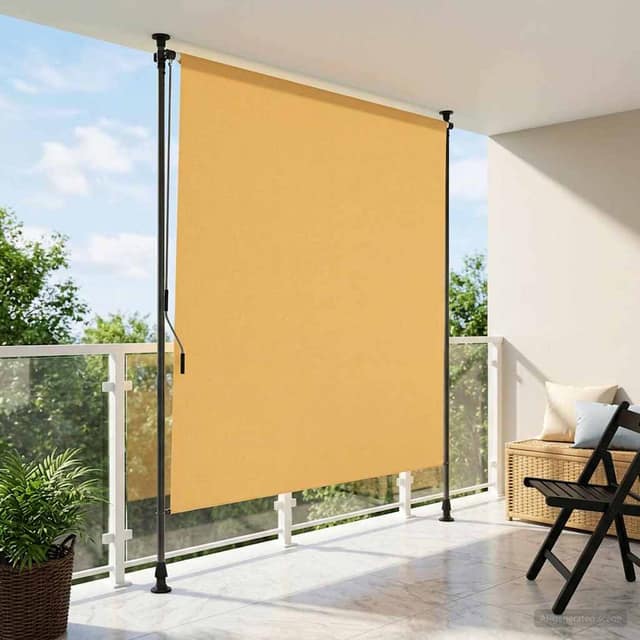 VidaXL Εξωτερικό ρολό Άμμος 120 x 270 cm