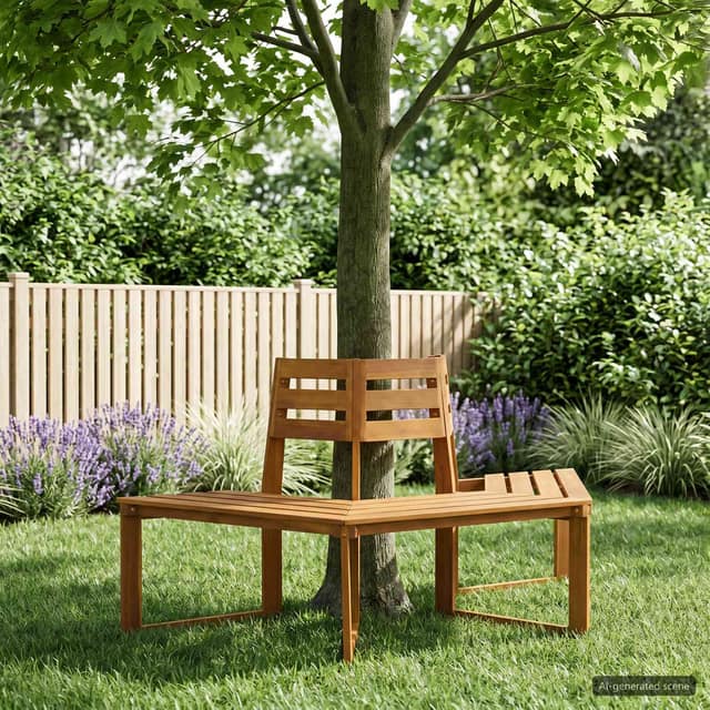 VidaXL Παγκάκι Δέντρου 160 x 70 x 86 cm Μασίφ ξύλο ακακίας Φυσικό