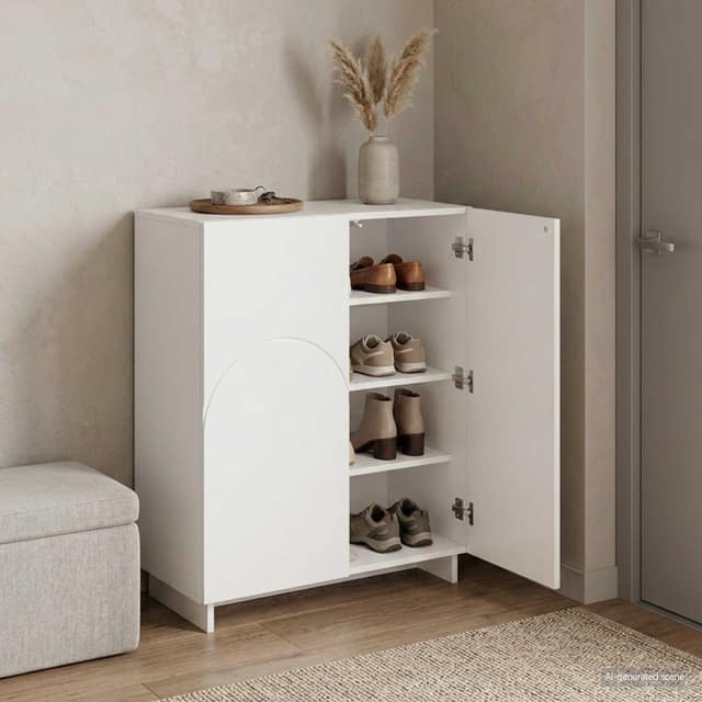 VidaXL Παπουτσοθήκη 73 x 38 x 87,5 εκ. Επεξεργασμένο Ξύλο