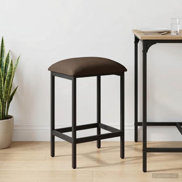 VidaXL Μπαρ σκαμπό Taupe 40 x 32 x 64 εκ Επεξεργασμένο Ξύλο