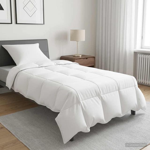 VidaXL Πάπλωμα 135 x 220 cm Όλες οι εποχές 250 γρ/τ.μ.