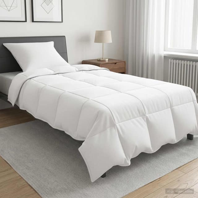VidaXL Πάπλωμα 140 x 220 cm Χειμώνας 350 γρ/τ.μ.