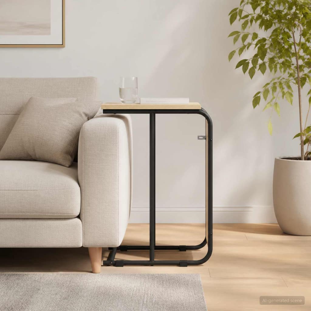 VidaXL Τραπεζάκι Πλευράς Sonoma Δρυς 40 x 31 x 55 εκ