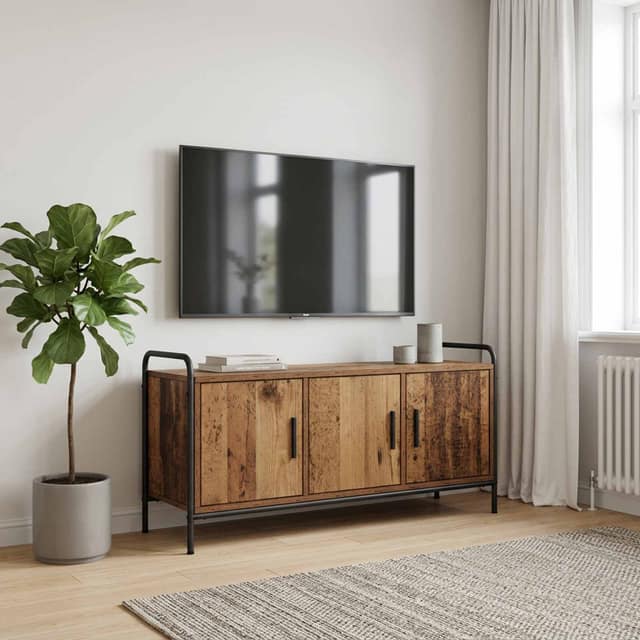 VidaXL Ντουλάπι TV 79,5 x 33 x 50 εκ. Παλαιωμένο ξύλο