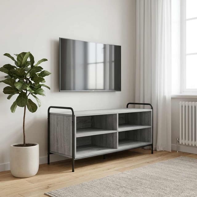 VidaXL Ντουλάπι TV 140 x 39,5 x 50 εκ. Γκρι Sonoma Επεξεργασμένο Ξύλο