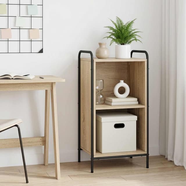VidaXL Βιβλιοθήκη 55,5 x 33 x 174 εκ Επεξεργασμένο Ξύλο Sonoma Δρυς