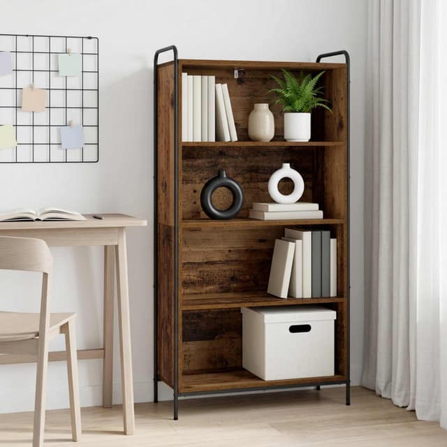VidaXL Βιβλιοθήκη 55,5 x 33 x 174 εκ Επεξεργασμένο Ξύλο