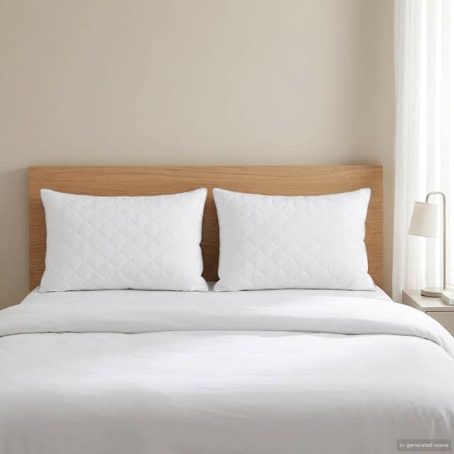 VidaXL Μαξιλάρι FULDA 2 τμχ. 70 x 90 cm 100% Πούπουλο και φτερό χήνας