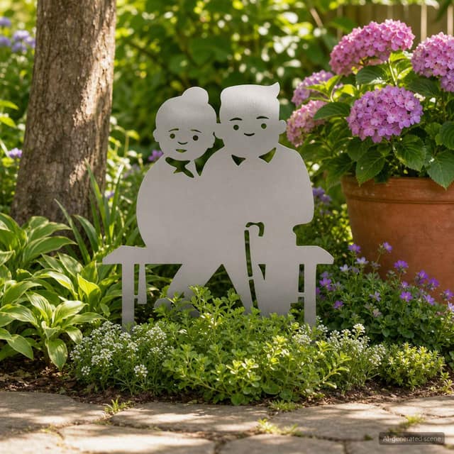 VidaXL Κηπουρική Στήριξη 36,5 x 29 cm Ανοξείδωτο Ατσάλι Ασημί