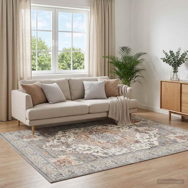 VidaXL Χαλί ORIZ Καφέ 300 x 400 cm 100% Πολυεστέρας