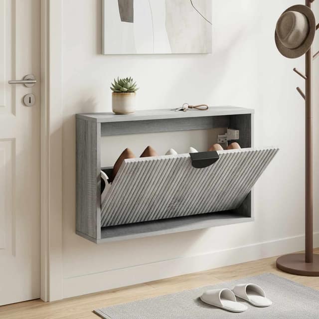 VidaXL Ντουλάπα Παπουτσιών VENRAY 70 x 17 x 43 cm Επεξεργασμένο Ξύλο