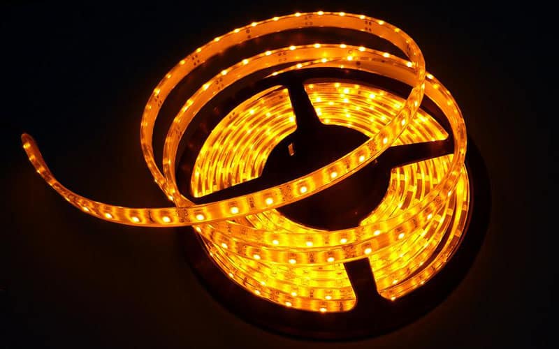 SMD 5050 12V LED ΤΑΙΝΙΑ 5M ΚΙΤΡΙΝΗ