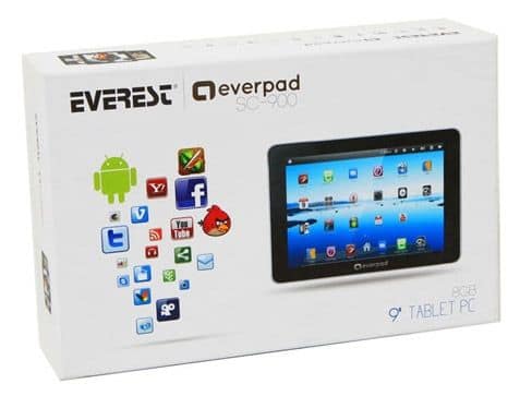 EVEREST EVERPAD TABLET PC 9'