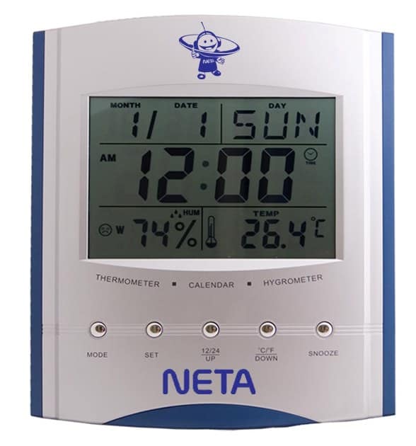 NETA AR 11192 Ρολόι Επιτραπέζιου & Τοίχου