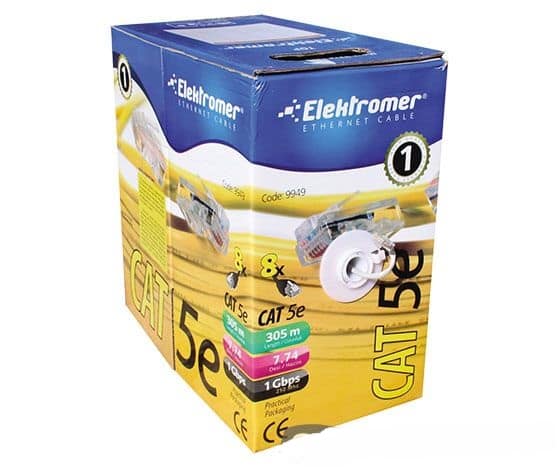 ELEKTROMER CAT5 ΚΑΛΩΔΙΟ ETHERNET 305m.