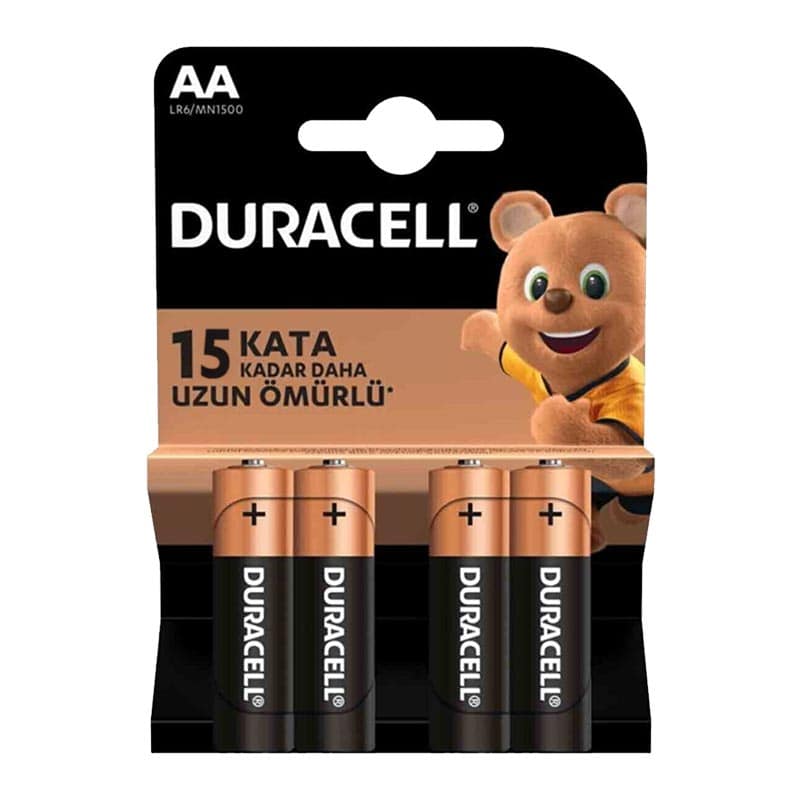 DURACELL ΑΛΚΑΛΙΚΗ ΜΠΑΤΑΡΙΑ LR06AA BLISTER 4