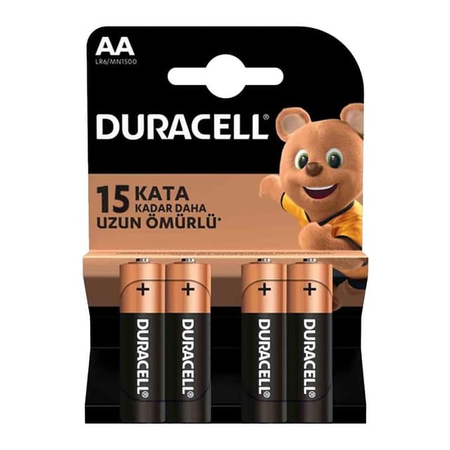 DURACELL ΑΛΚΑΛΙΚΗ ΜΠΑΤΑΡΙΑ LR06AA BLISTER 4