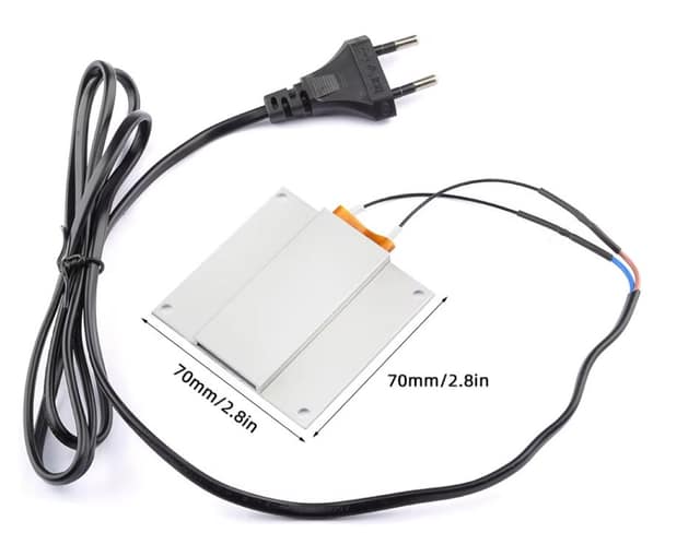 ΘΕΡΜΑΙΝΟΜΕΝΗ ΠΛΑΚΑ ΓΙΑ LED BAR & BGA