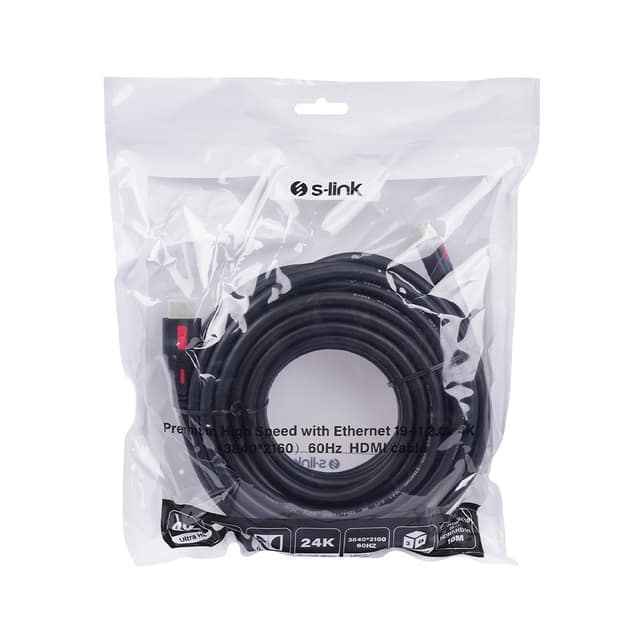 S-LINK SL-HDMI 4K10 19+1 V2.0 4K 60HZ ΚΑΛΩΔΙΟ HDMI 10 M.