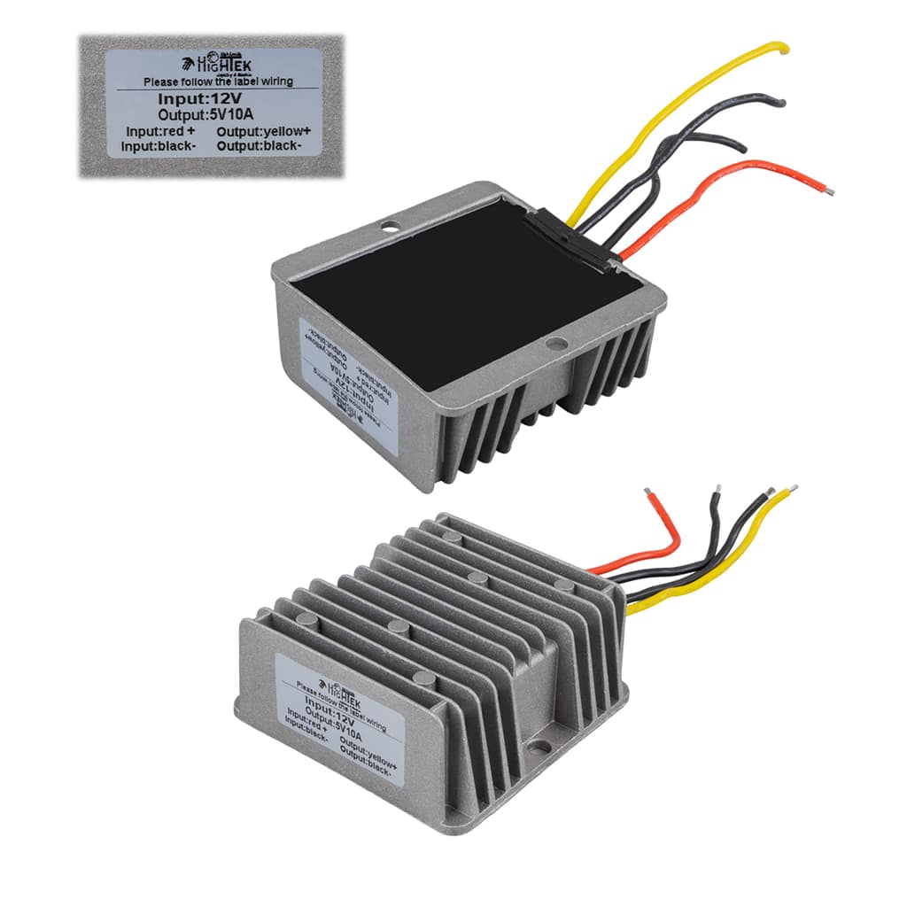 HIGHTEK 12-24 VOLT ΣΕ 5 VOLT INVERTER 10A / 50 WATT
