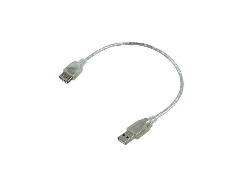 ΚΑΛΩΔΙΟ USB 50 CM. ΑΡΣΕΝΙΚΟ - ΘΗΛΥΚΟ ΔΙΑΦΑΝΗ
