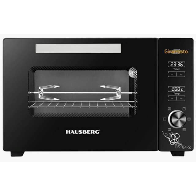 HAUSBERG HB-9260 ΨΗΦΙΑΚΟΣ ΦΟΥΡΝΟΣ, TURBO FAN, ROTISSERIE 48LT.