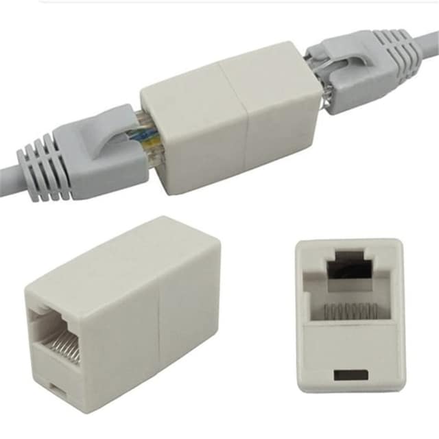 8P/8C RJ-45 Μούφα ETHERNET Θηλυκό/Θηλυκό