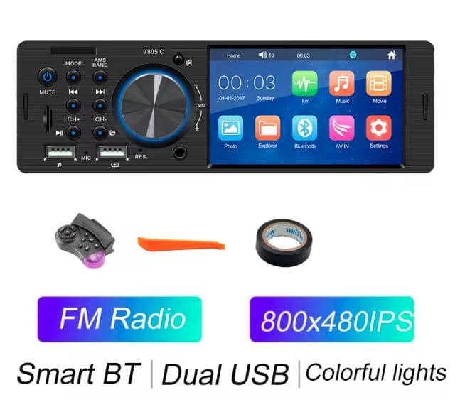 BQCC 7805C ΡΑΔΙΟ-USB-SD-FM-AUX-BLUETOOTH