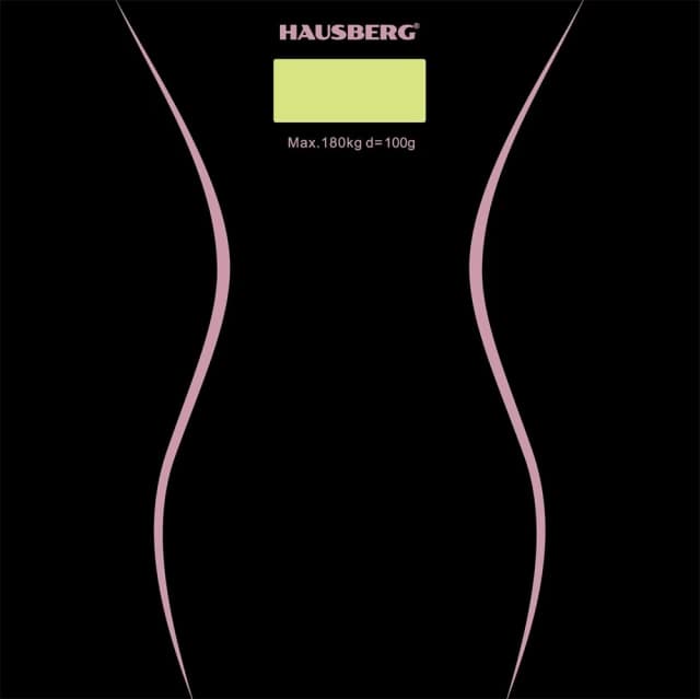 HAUSBERG HB-6003NG ΨΗΦΙΑΚΗ ΖΥΓΑΡΙΑ ΓΥΑΛΙΝΟΥ ΣΩΜΑΤΟΣ