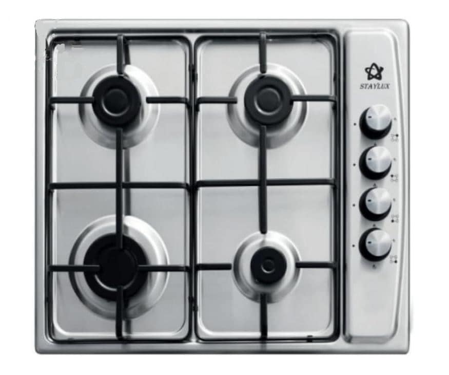 STAYLUX LX-410BF INOX 4 GAS Εντοιχιζόμενη Εστία