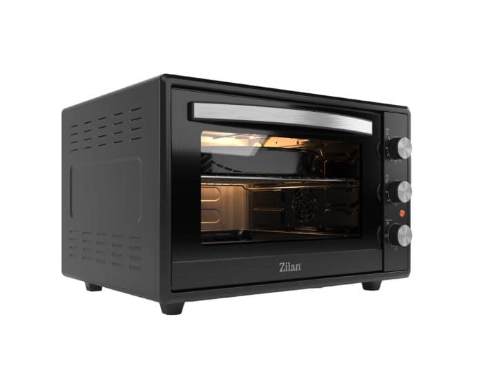 ZILAN ZLN2433 ELECTRIC OVEN 65 LT DUBLE GLASS