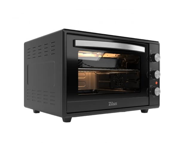 ZILAN ZLN2433 ELECTRIC OVEN 65 LT DUBLE GLASS
