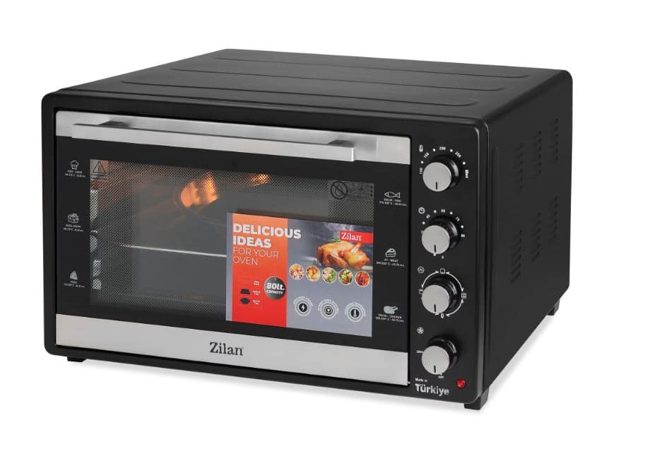 ZILAN ZLN3480 ELECTRIC OVEN 80 LT DUBLE GLASS