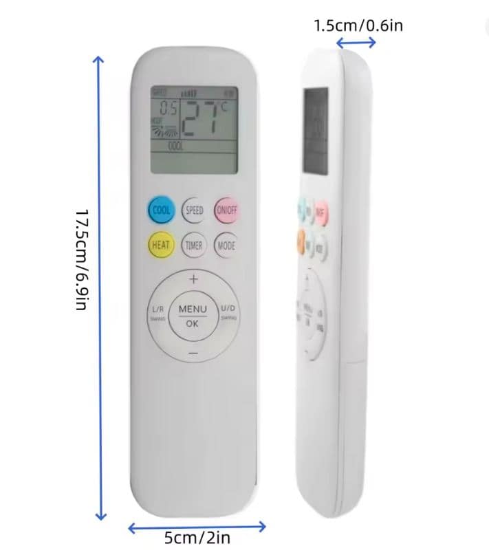 FINLUX - AUX YKR-T/11E A/C Τηλεχειριστήριο